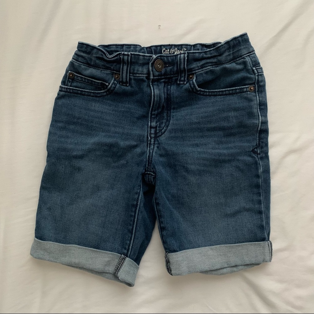 Boys dark blue denim shorts 🌿